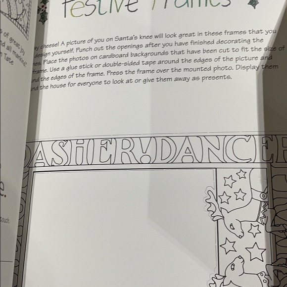 Mary Englebreit “Something to do for the Holidays” a coloring and activity book - Picture 10 of 11